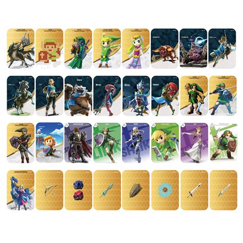 new zelda amiibo nfc labels|Zelda botw amiibo bin files.